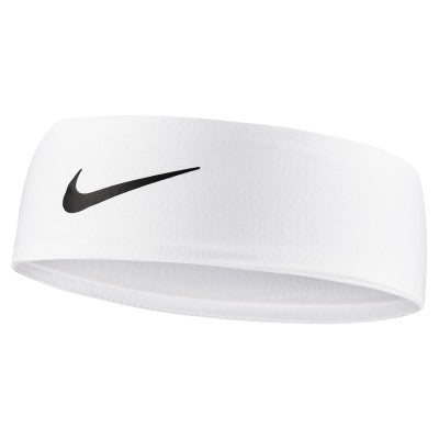 NIKE HEADBAND DRY WIDE FURY WHITE - COOZO