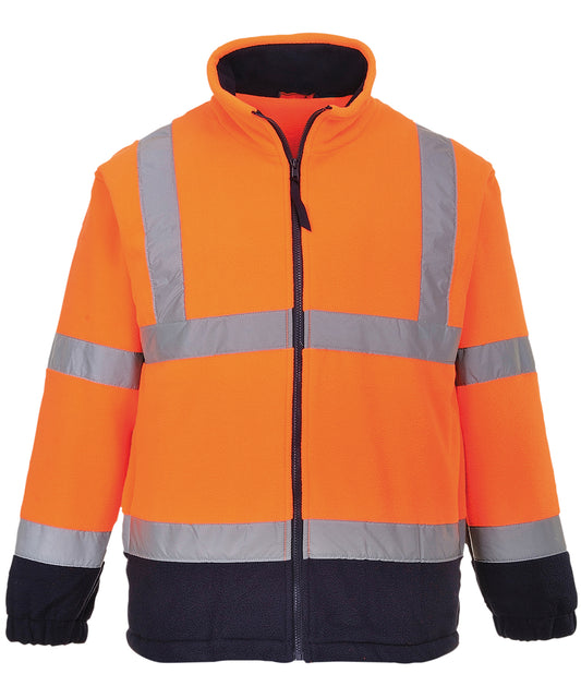 Hi-vis mesh-lined fleece (F300) - COOZO