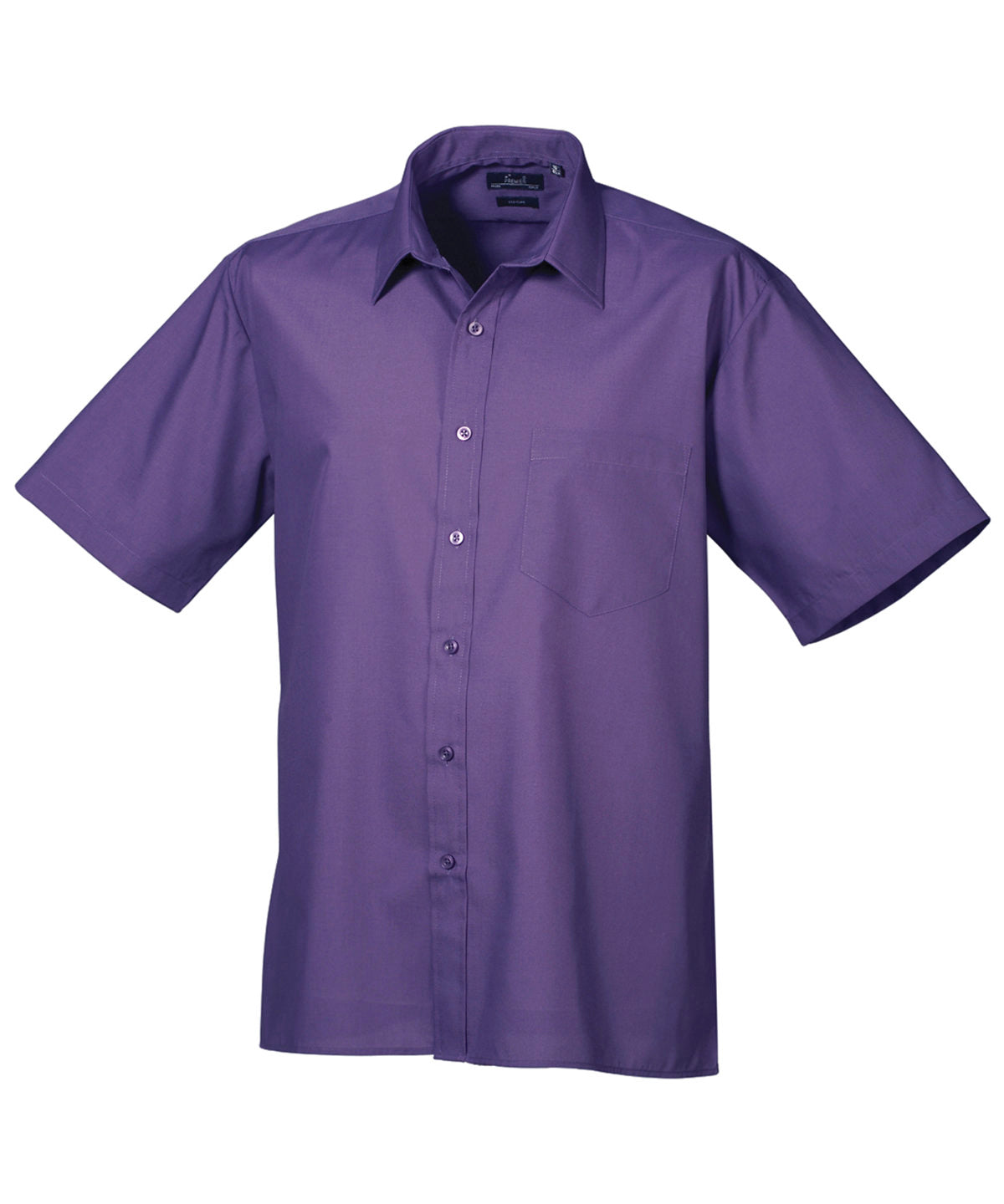 Premier Short Sleeve Poplin Shirt Dark color - COOZO