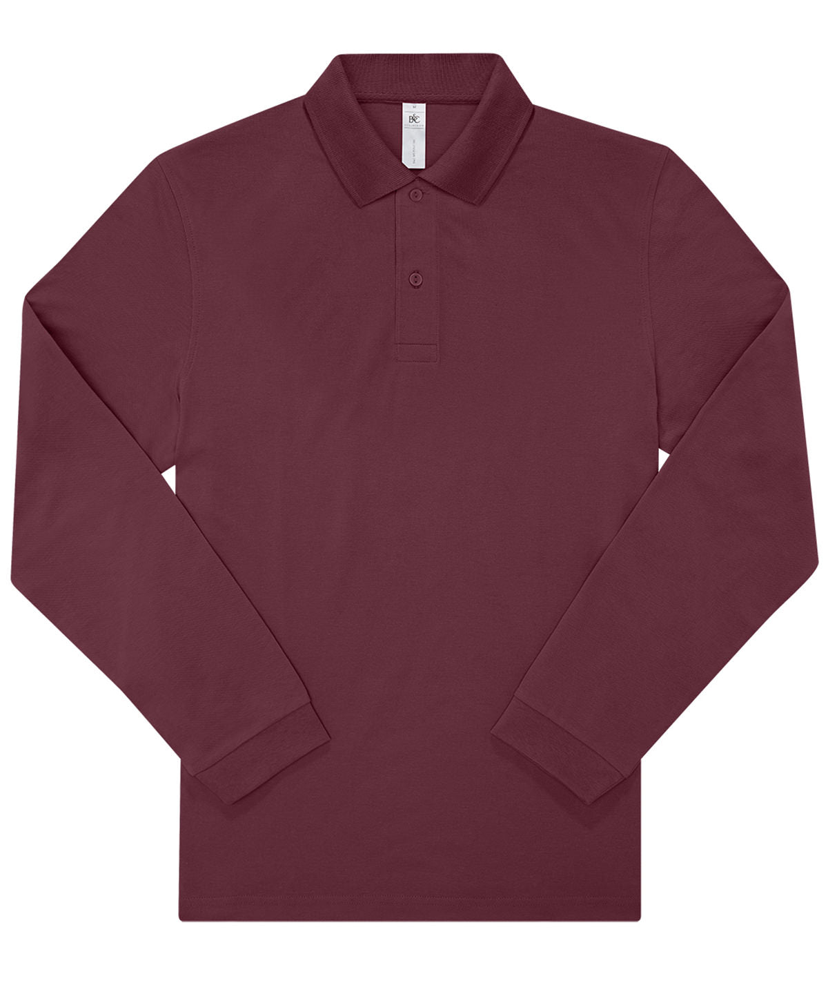 B&C My Polo 180 Long Sleeve (PU425) - COOZO