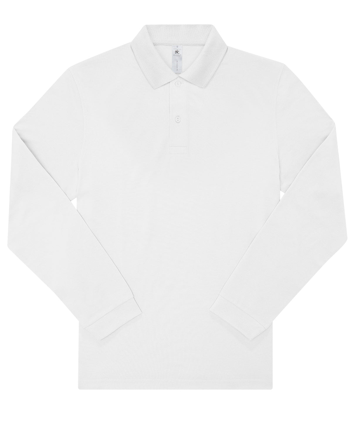 B&C My Polo 180 Long Sleeve (PU425) - COOZO