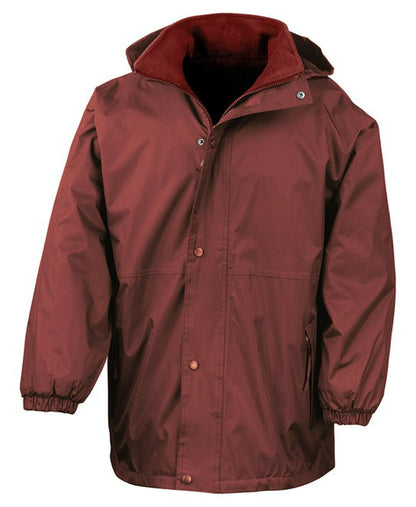 Kid's Reversible StormDri 4000 Fleece Jacket-BUR/BUR9-10