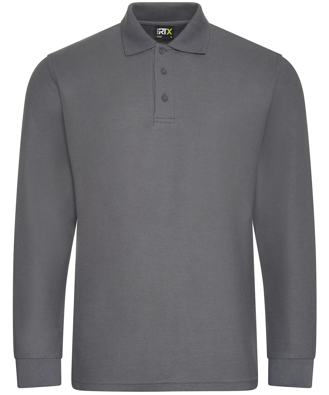 Pro long sleeve polo-GRYXL