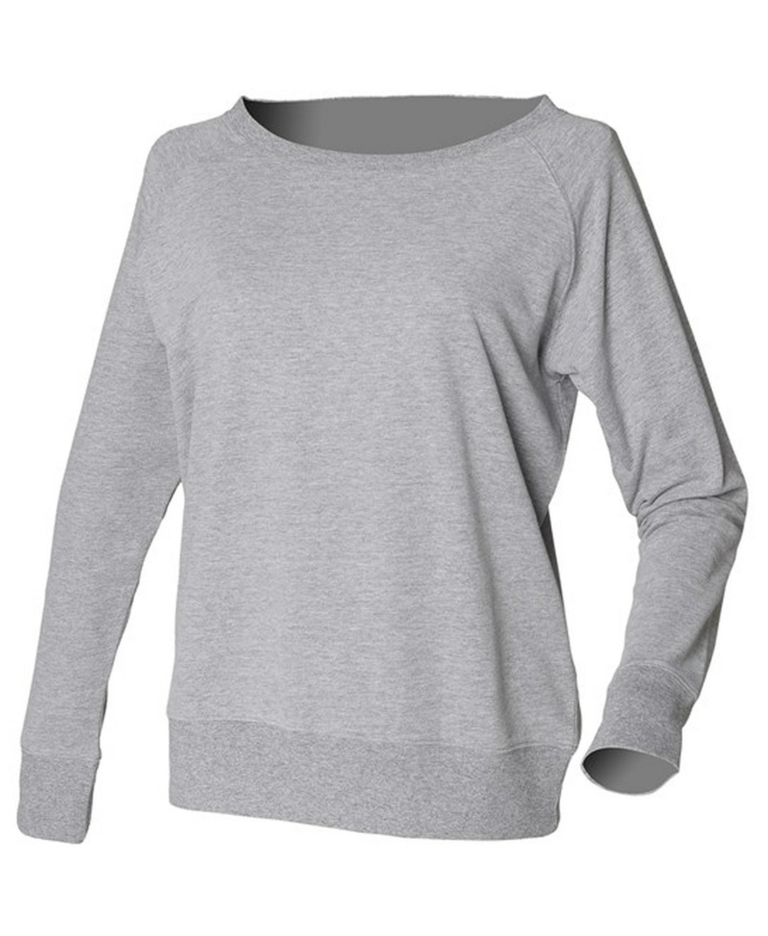 Skinni Fit ST513 SF Ladies Slounge Sweatshirt - COOZO