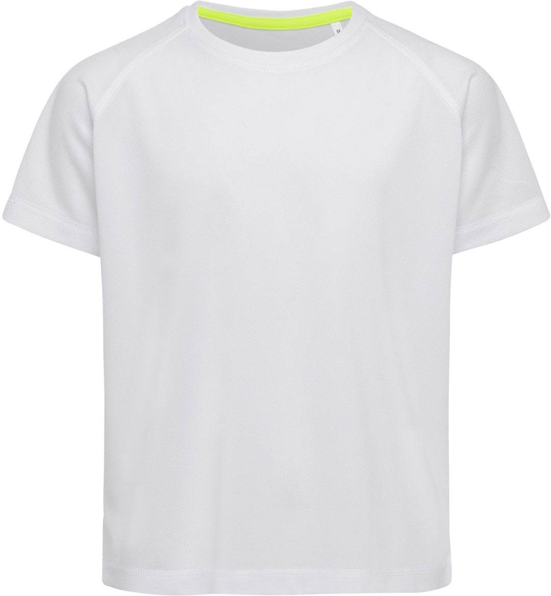 Stedman ST8570 Kids Active 140 Raglan Mesh T-Shirt - COOZO