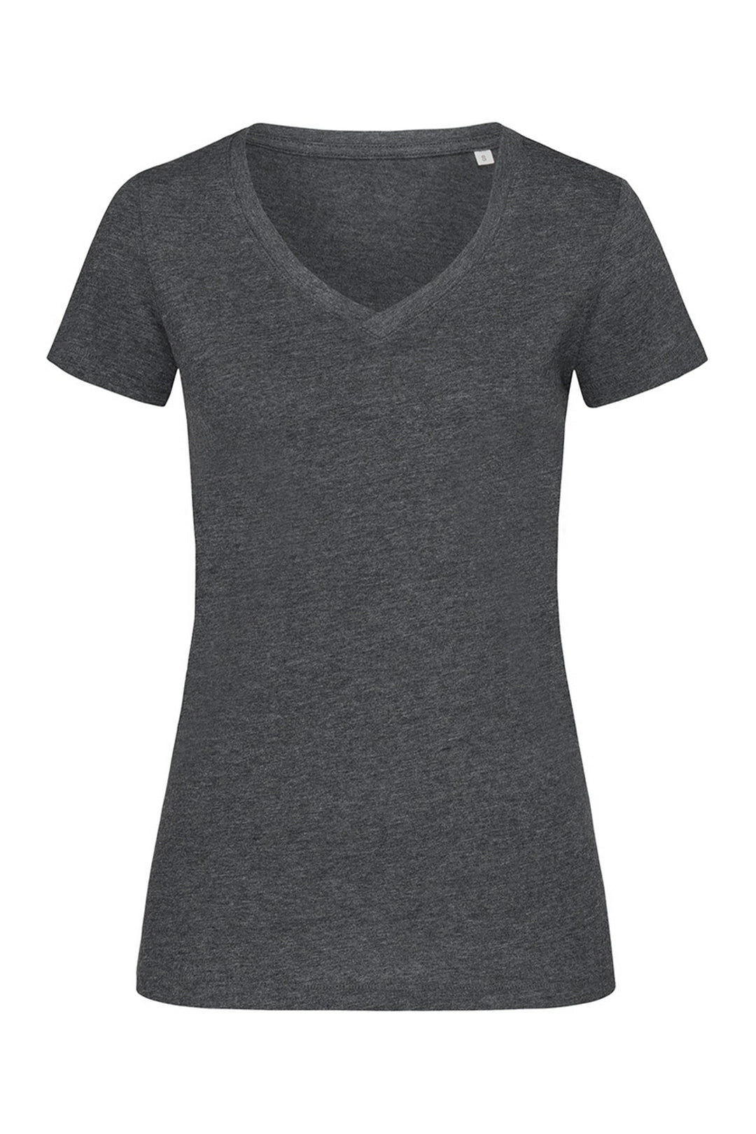 Lisa Melange V-Neck T-Shirt 145gsm Ladies - COOZO