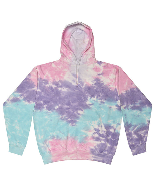 Rainbow tie-dye hoodie - COOZO