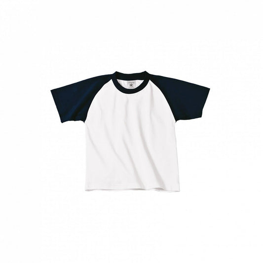 B&C TK350 Kids Short Sleeve Baseball T-Shirt - COOZO