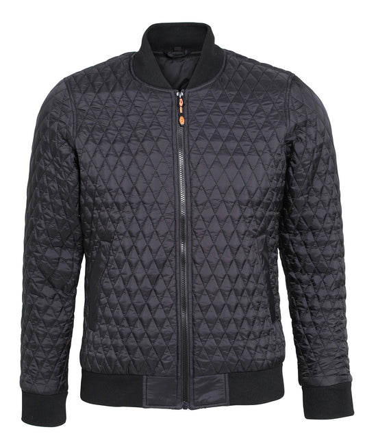 Quilted flight jacket - COOZO