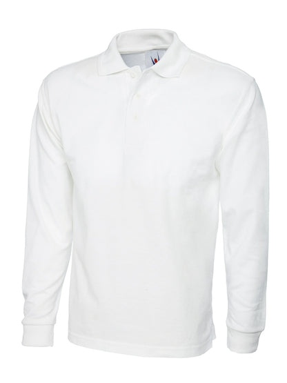 Uneek Clothing UC113 Long Sleeve Polo Shirt - COOZO