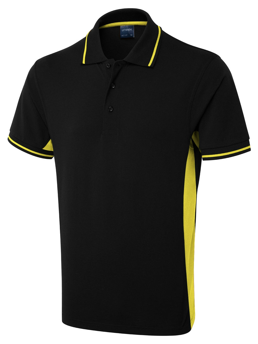 Uneek Clothing UC117 Two-Tone Polo Shirt - COOZO