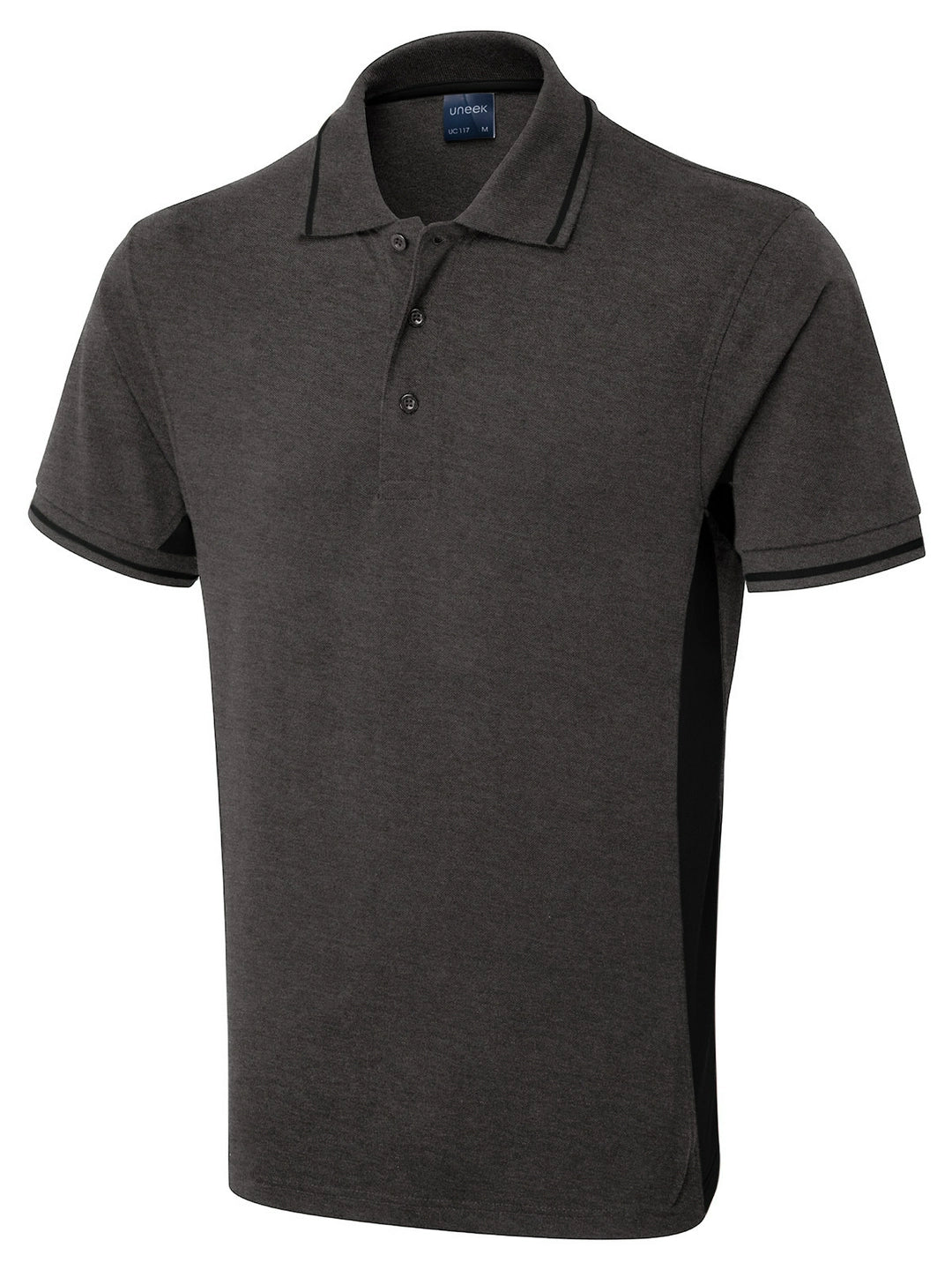 Uneek Clothing UC117 Two-Tone Polo Shirt - COOZO