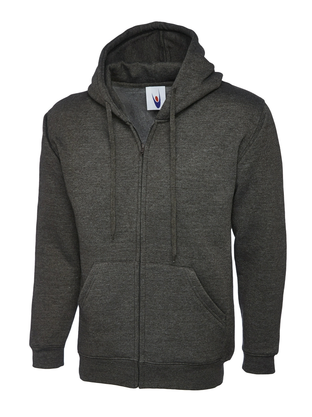 Uneek Clothing UC504 Adults Classic Full Zip Hooded Sweatshirt - COOZO