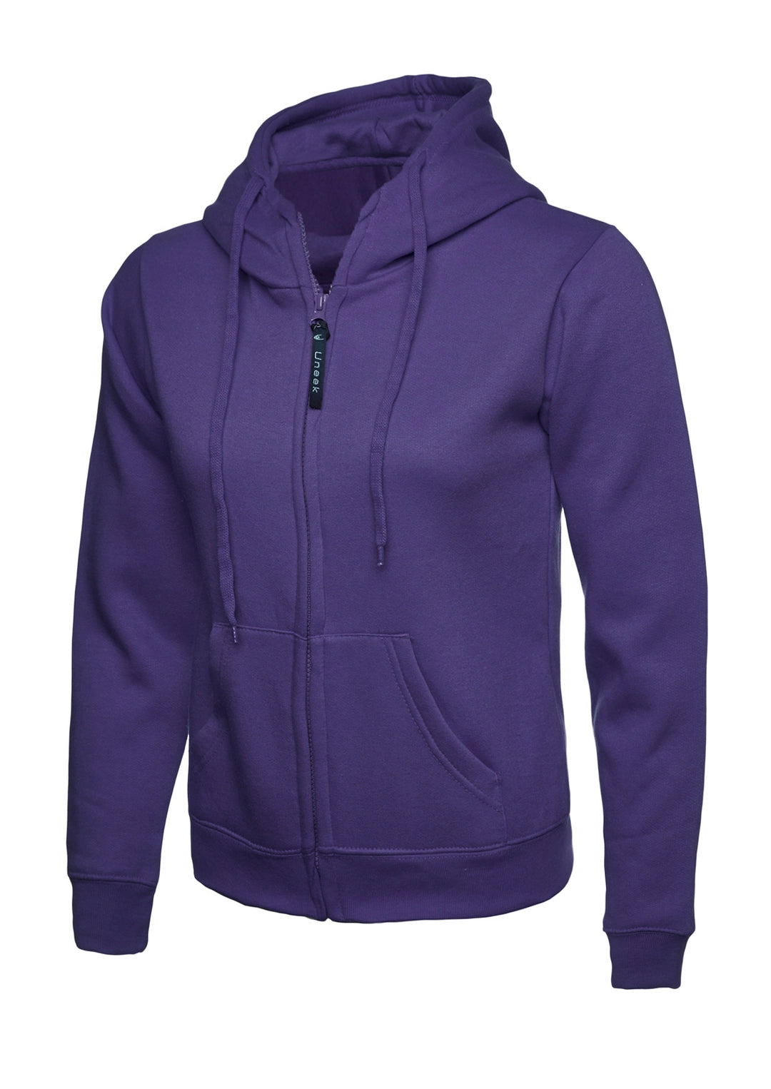 Uneek Clothing UC505 Ladies Classic Full Zip Hooded Sweatshirt - COOZO