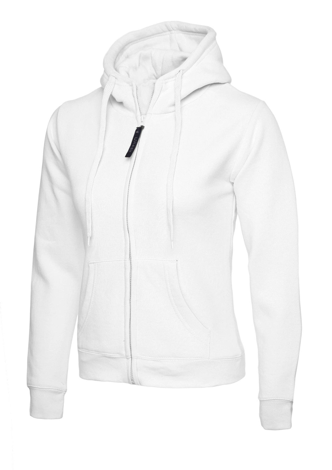 Uneek Clothing UC505 Ladies Classic Full Zip Hooded Sweatshirt - COOZO