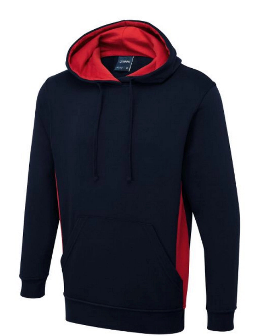 Uneek Clothing UC517 Two-Tone Hooded Sweatshirt - COOZO