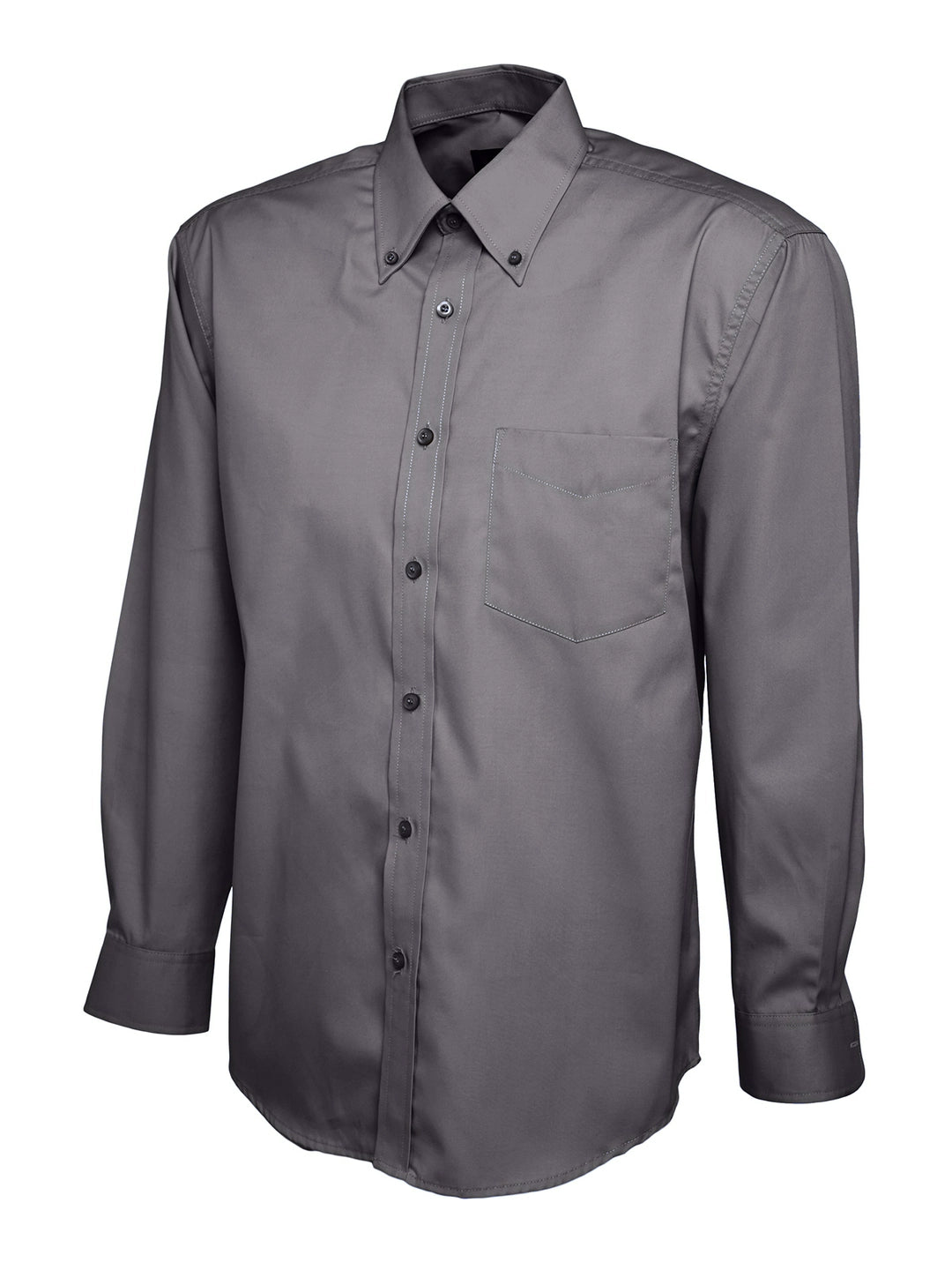 Uneek Clothing UC701 Mens Pinpoint Oxford Full Sleeve Shirt - COOZO