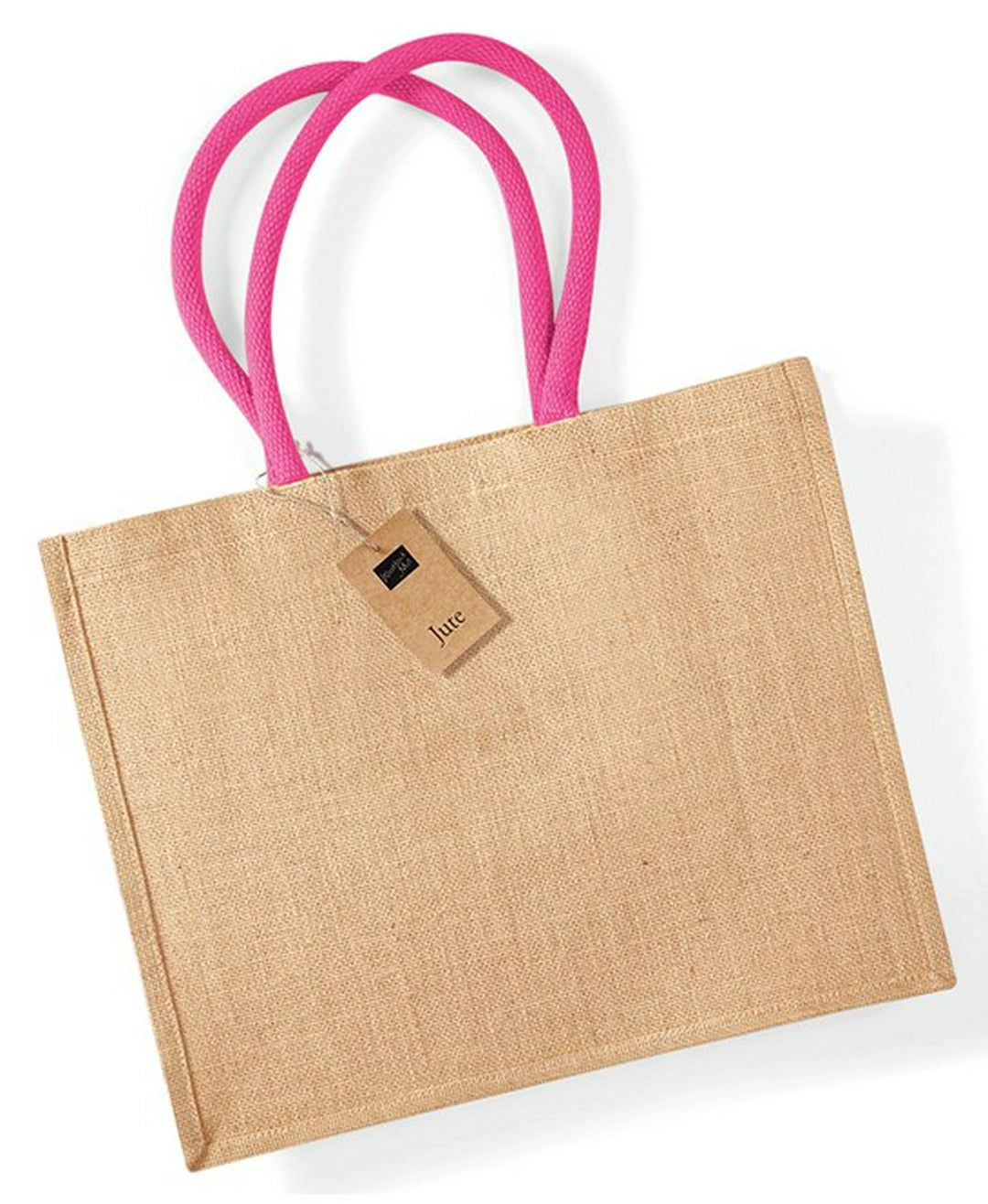 Westford Mill W407 Jute Classic Shopper - COOZO