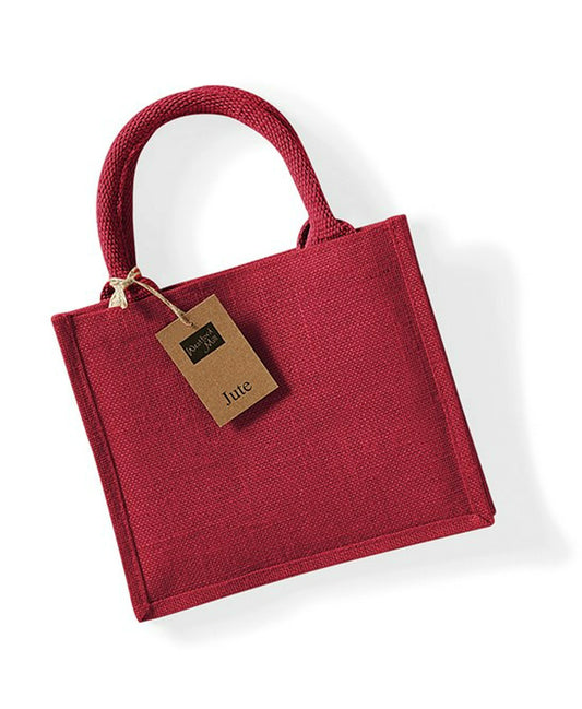 Westford Mill W412 Jute Mini Gift Bag - COOZO