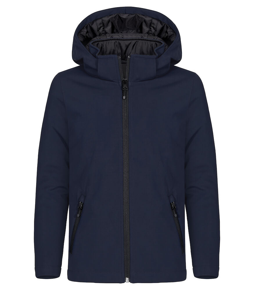 Clique 0200906 Padded Hoody Softshell Junior - COOZO