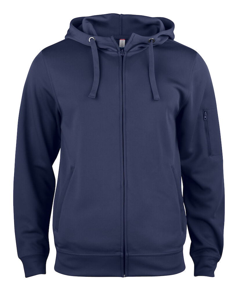 Clique 021014 Basic Active Hoody Full Zip - COOZO