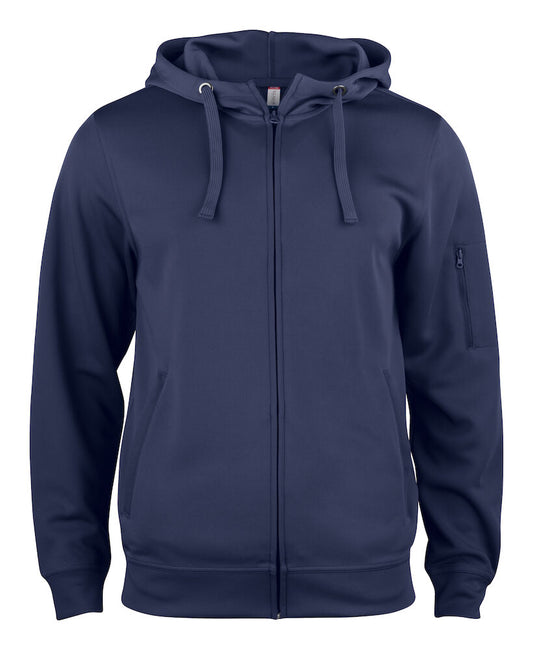 Clique 021014 Basic Active Hoody Full Zip - COOZO