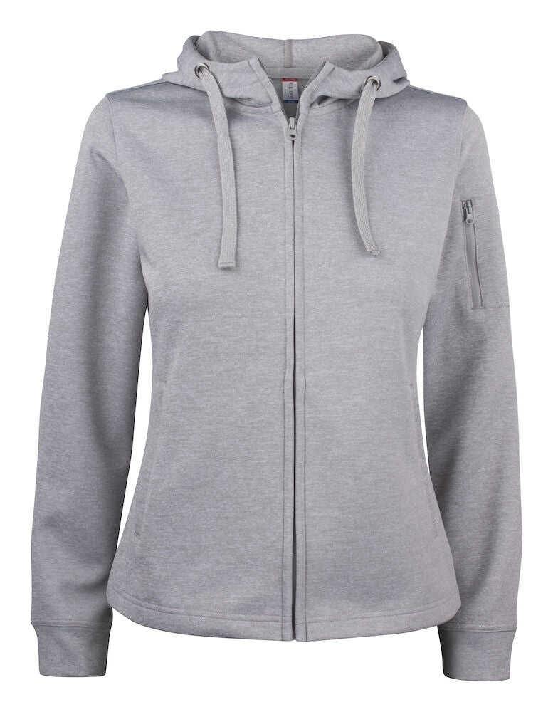 Clique 021015 Basic Active Hoody Full Zip Women - COOZO