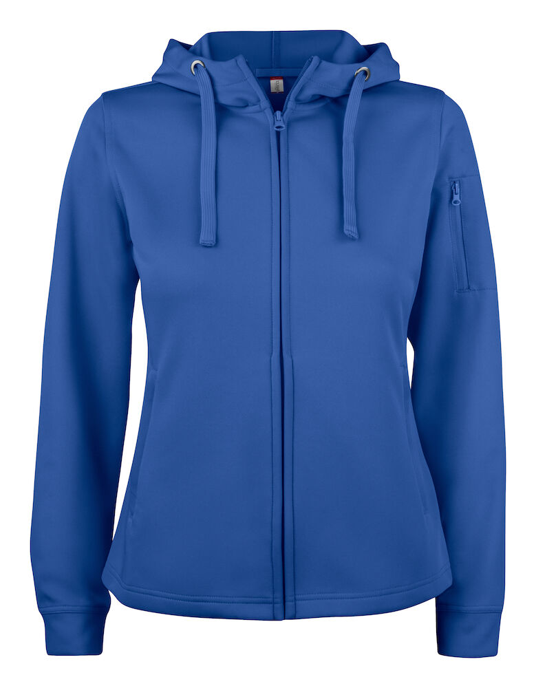 Clique 021015 Basic Active Hoody Full Zip Women - COOZO