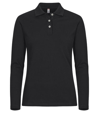 Clique 028263 Stretch Premium Polo L/S Women - COOZO