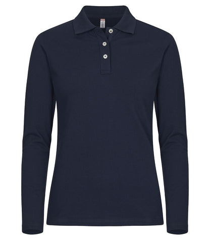 Clique 028263 Stretch Premium Polo L/S Women - COOZO