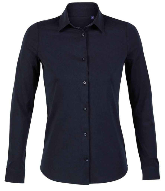 Neoblu 03199 Ladies Balthazar Jersey Long Sleeve Shirt - COOZO