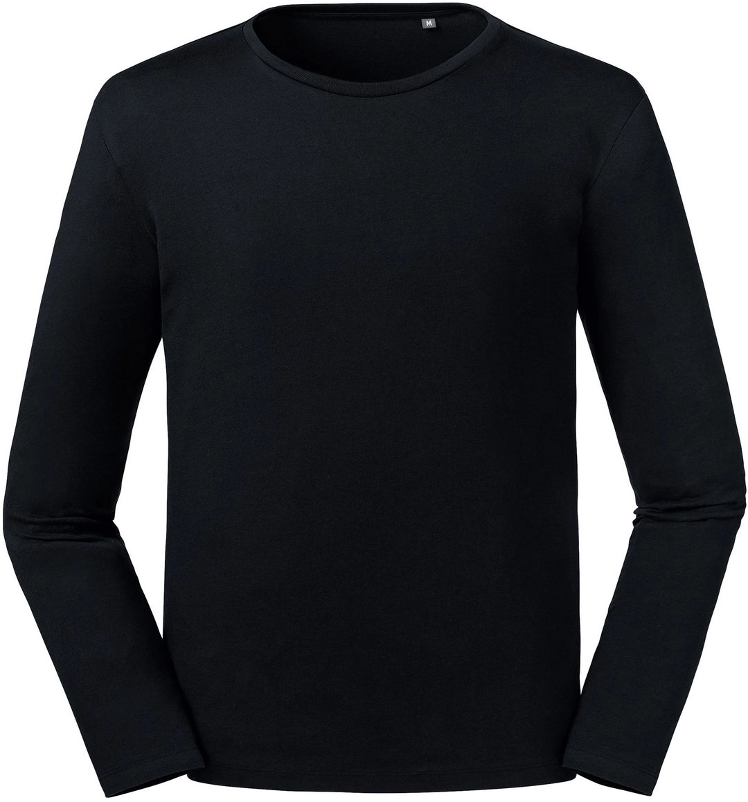 Russell 100M Pure Organic Shaped fit Long Sleeved T-Shirt 160gsm - COOZO