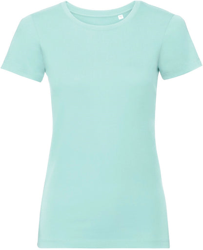 Russell 108F Pure Organic T-Shirt 160gsm Ladies - COOZO