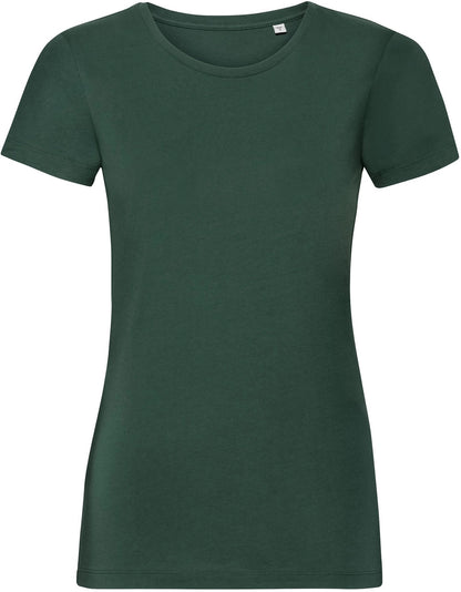 Russell 108F Pure Organic T-Shirt 160gsm Ladies - COOZO