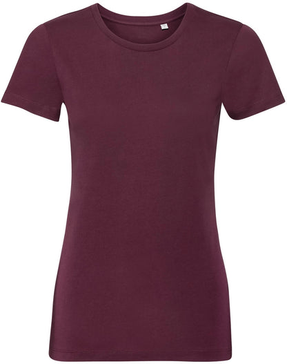 Russell 108F Pure Organic T-Shirt 160gsm Ladies - COOZO