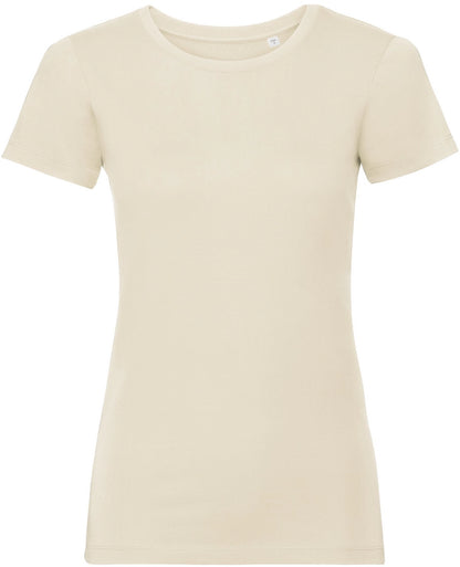 Russell 108F Pure Organic T-Shirt 160gsm Ladies - COOZO