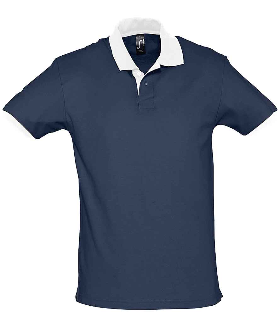 SOL'S Prince Contrast Cotton Piqu?¡ì| Polo Shirt - COOZO
