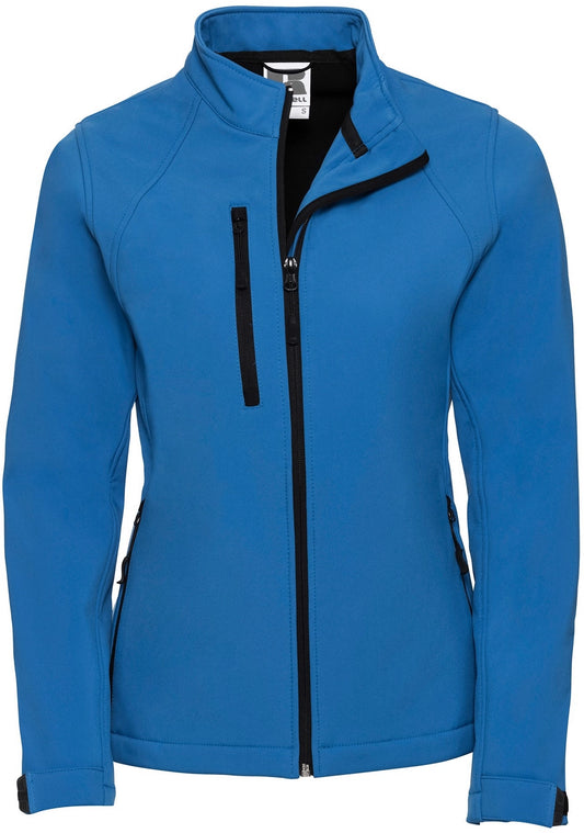 Russell 140F Feminine Fit Windproof Waterproof Ladies' Softshell Jacket - COOZO