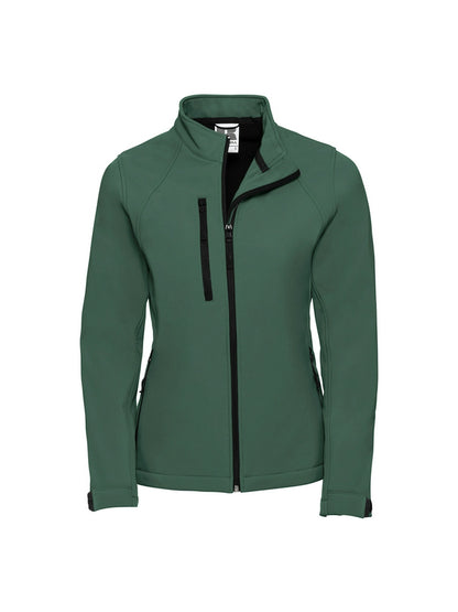 Russell 140F Feminine Fit Windproof Waterproof Ladies' Softshell Jacket - COOZO