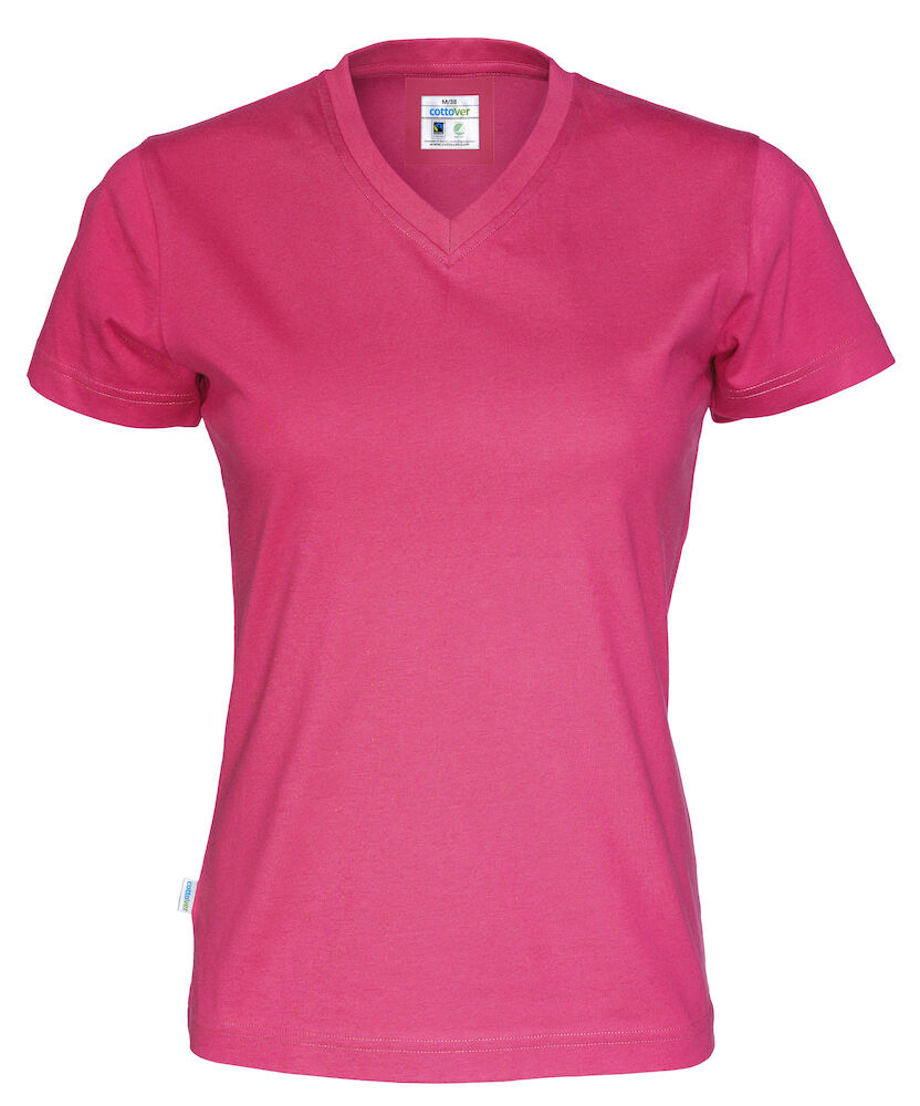 Cottover 141021 T-shirt V-neck Lady - COOZO