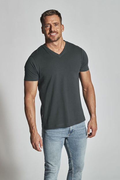 COOZO-T-shirt V-neck Man
