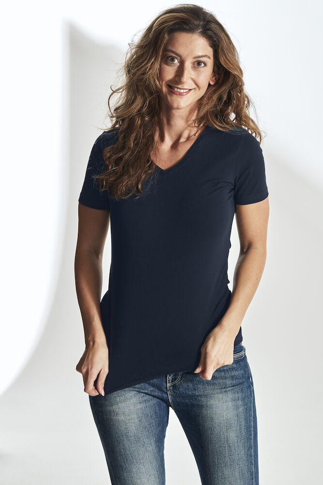 COOZO-Stretch V-neck Lady