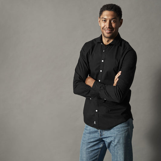 COOZO-Twill Slim Fit Man