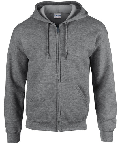 Gildan 18600 Mens Heavy Blend Zip Hooded Sweatshirt Other Color - COOZO