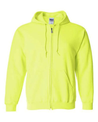 Gildan 18600 Mens Heavy Blend Zip Hooded Sweatshirt Other Color - COOZO