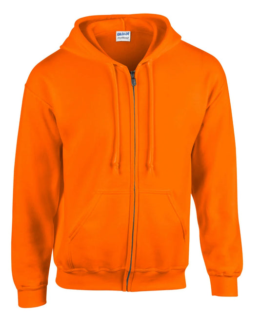 Gildan 18600 Mens Heavy Blend Zip Hooded Sweatshirt Other Color - COOZO