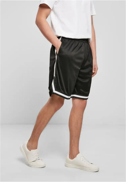COOZO-Coozo Two-tone mesh shorts (BY047)
