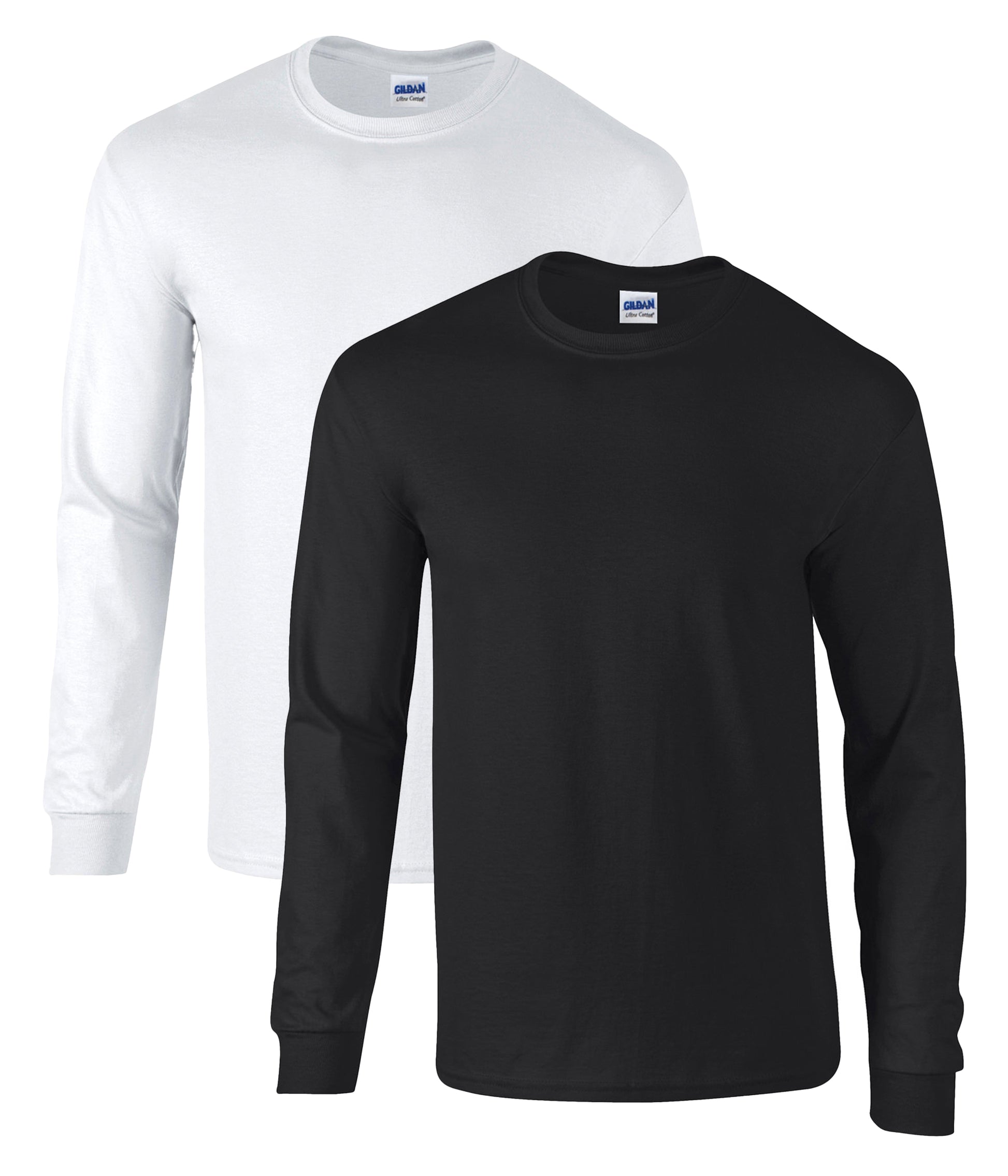 Gildan 2400 Ultra Cotton Long Sleeved T-Shirt 205gsm (pack of 2) - COOZO