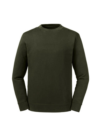 Russell 208M Unisex Reversible Sweat Unbrushed Twill-Terry 100% combed ringspun organic Cotton - COOZO