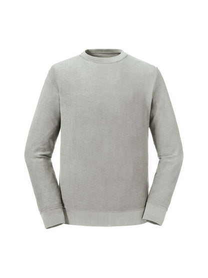 Russell 208M Unisex Reversible Sweat Unbrushed Twill-Terry 100% combed ringspun organic Cotton - COOZO
